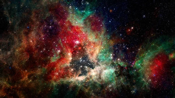 Étoiles Poussière Nébuleuse Gazeuse Dans Une Galaxie Lointaine Éléments Cette — Photo