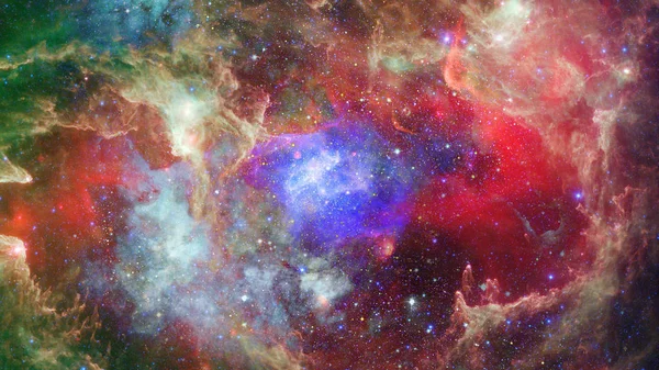 Imagen Nebulosa Espacio Exterior Profundo Elementos Esta Imagen Proporcionados Por —  Fotos de Stock