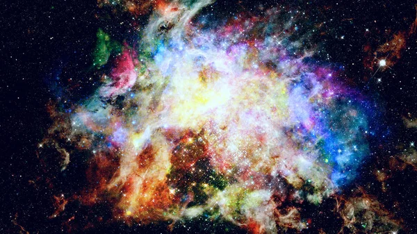 Nébuleuse Galaxie Dans Espace Éléments Cette Image Fournis Par Nasa — Photo