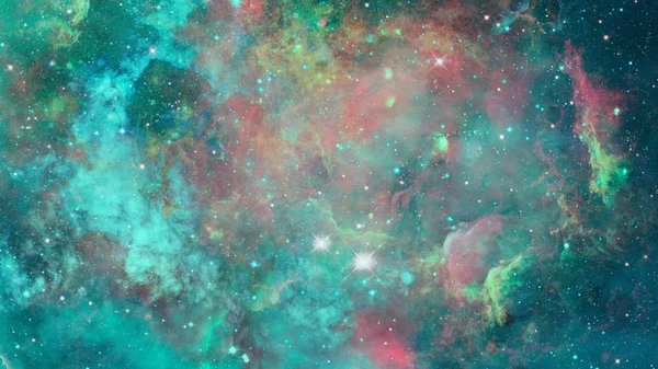 Güzel nebula ve galaksi. Bu görüntünün elementleri NASA tarafından desteklenmektedir.