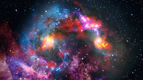 Universo Pieno Stelle Nebulose Galassie Elementi Questa Immagine Forniti Dalla — Foto Stock