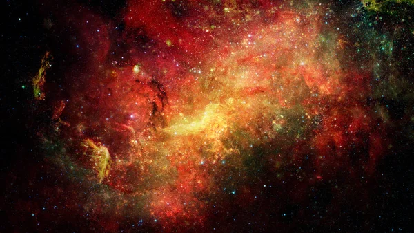 Galaxy Space Beauty Universe Black Hole Elements Image Furnished Nasa — Stock Photo, Image