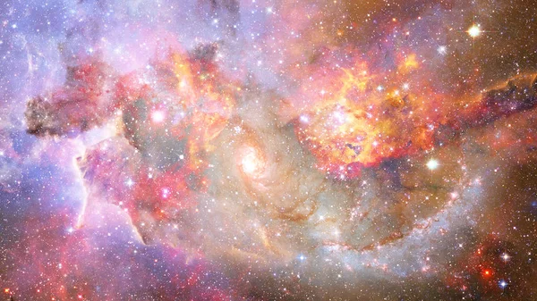 Alanı Bulunan Sarmal Gökada Doğa Gökyüzü Nasa Tarafından Döşenmiş Görüntü — Stok fotoğraf