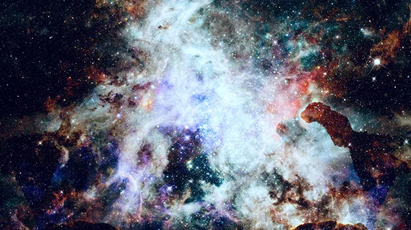 Mgławica Galaxy Przestrzeni Gwiaździste Niebo Elementy Tego Obrazu Dostarczone Przez — Zdjęcie stockowe