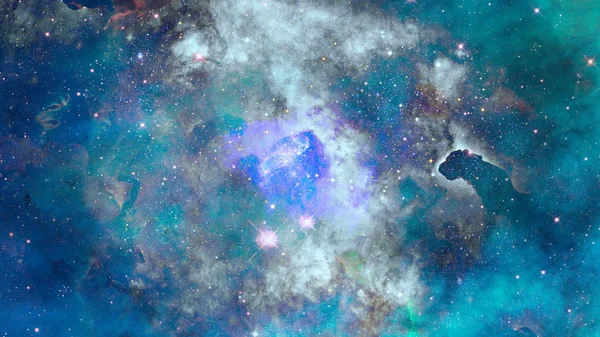 Туманность Звезды Глубоком Космосе Таинственная Вселенная Элементы Этого Изображения Предоставлены — стоковое фото