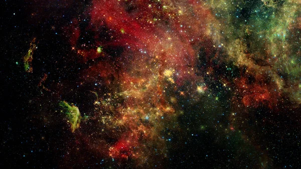 Karanlık Bulutsu Uzayda Yıldız Yıldızlı Gökyüzü Nasa Tarafından Döşenmiş Görüntü — Stok fotoğraf