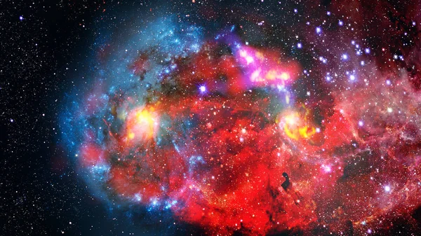 Sfondo Scientifico Astratto Galassia Nebulosa Nello Spazio Elementi Questa Immagine — Foto Stock