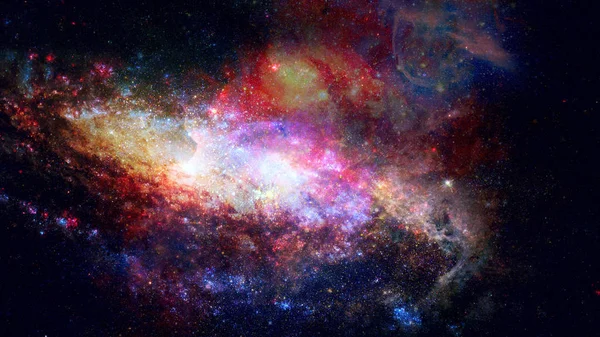 Nebula Galaxy Space Solar System Elements Image Furnished Nasa — Stock Photo, Image