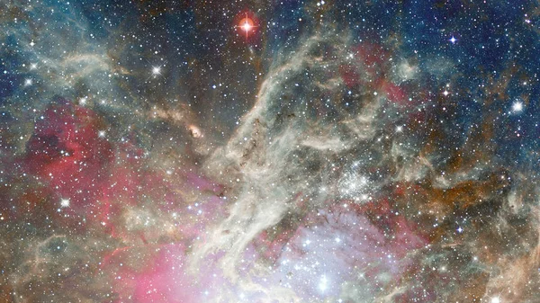 Cielo nocturno de fondo con estrellas. Elementos de esta imagen proporcionados por la NASA — Foto de Stock