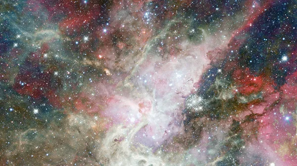 Vesmír plný hvězd, mlhoviny a galaxie. Prvky tohoto obrázku jsou podle Nasa — Stock fotografie
