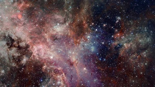 Soyut bilimsel arka plan, galaksi ve uzaydaki bulutsu. Nasa tarafından döşenmiş bu görüntünün elemanları — Stok fotoğraf