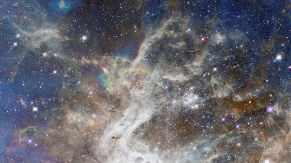 Espaço profundo colorido. Concepção do universo. Elementos desta imagem fornecidos pela NASA — Fotografia de Stock