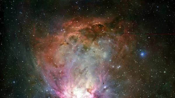Глибоке космічне мистецтво. Галактики, туманності і зірки у Всесвіті. Елементи цього зображення, надані НАСА. — стокове фото