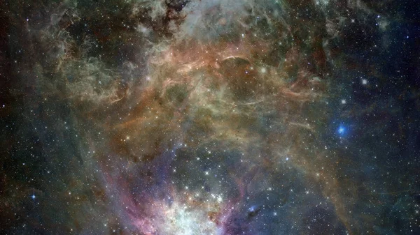 Universe filled with stars, nebula and galaxy. Elements of this image furnished by NASA — Stock Photo, Image