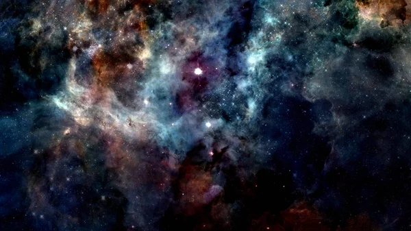 Fond ciel nocturne avec étoiles. Éléments de cette image fournis par la NASA — Photo