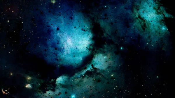 Noční obloha se spoustou zářících hvězd, přírodní astrologické pozadí. Prvek tohoto snímku poskytl NASA — Stock fotografie