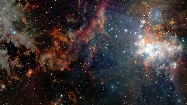 Nebula gece gökyüzü. Bu görüntünün elementleri NASA tarafından desteklenmektedir. — Stok fotoğraf