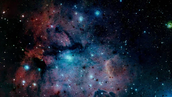 宇宙中数十亿个星系摘要背景。美国航天局提供的这一图像的要素 — 图库照片