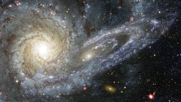 Nebula night sky. Elements of this image furnished by NASA. — Stock Photo, Image