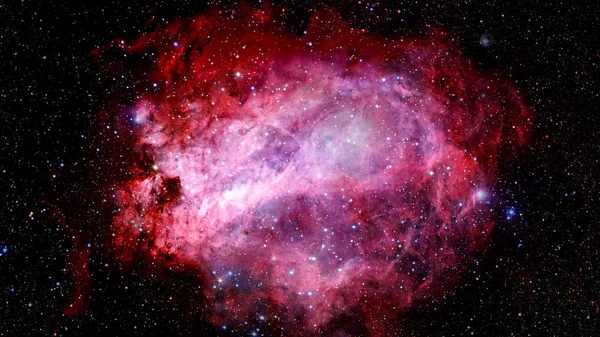 Uma galáxia a rebentar. Espaço abstrato. Elementos desta imagem fornecidos pela NASA — Fotografia de Stock