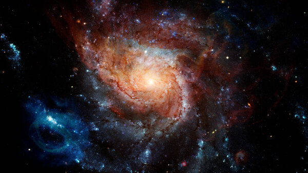 Красота вселенной. Элементы этого изображения предоставлены НАСА