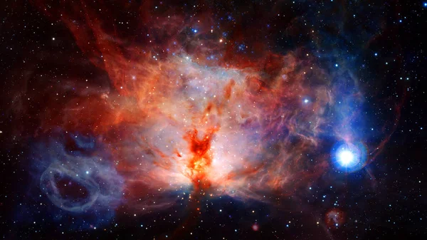Space Galaxy Background Nebula Stardust Bright Shining Stars Elements Image — Stock Photo, Image