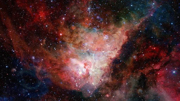 Kozmik Manzara Sonsuz Derin Uzay Görüntünün Elementleri Nasa Tarafından Desteklenmektedir — Stok fotoğraf