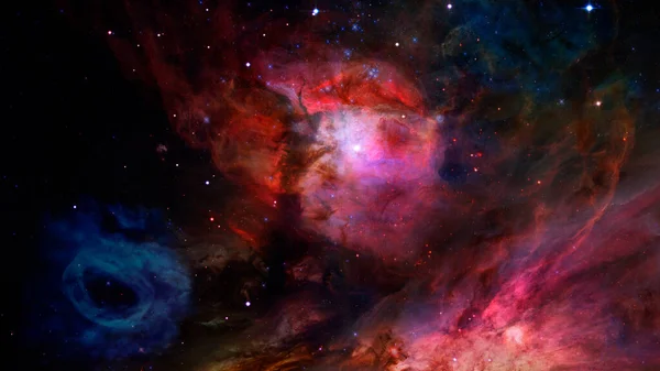Nebulosas Magenta Elementos Esta Imagen Proporcionados Por Nasa — Foto de Stock
