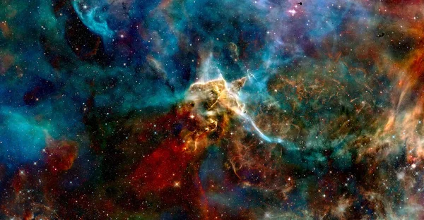 Barevné Pozadí Galaxie Prvky Tohoto Snímku Poskytla Nasa — Stock fotografie