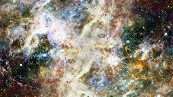 Dünya Dan Birçok Işık Yılı Uzaktaki Güzel Uzay Görüntünün Elementleri — Stok fotoğraf