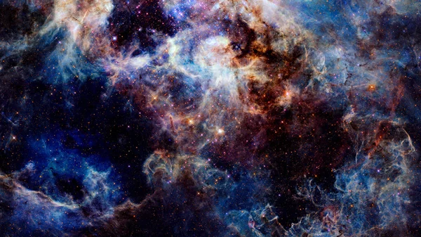 Universo Viola Nebulosa Astratta Elementi Questa Immagine Forniti Dalla Nasa — Foto Stock