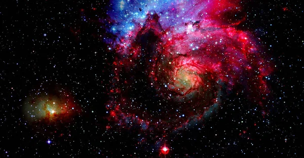 Spiraler Och Supernovor Delar Denna Bild Tillhandahålls Nasa — Stockfoto