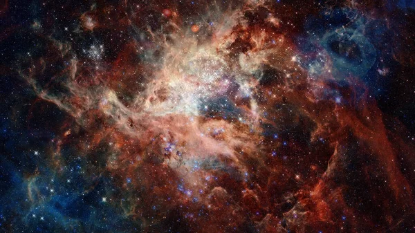 Διαστημικός Γαλαξίας Στοιχεία Αυτής Της Εικόνας Που Παρέχονται Από Nasa — Φωτογραφία Αρχείου
