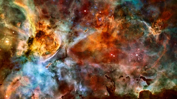 Cosmic Landscape Endless Deep Space Elements Image Furnished Nasa — Stock Photo, Image