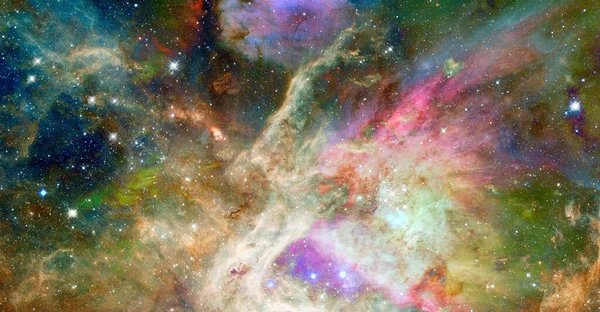 银河的未来美国航天局提供的这一图像的要素 — 图库照片