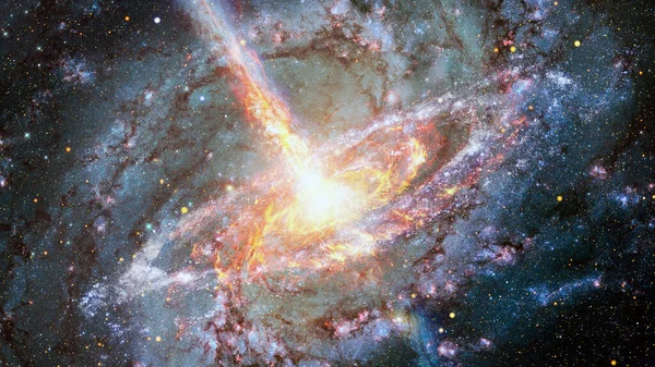 Nebulanın Içinde Pulsar Var Görüntünün Elementleri Nasa Tarafından Desteklenmektedir — Stok fotoğraf