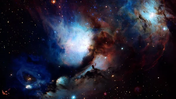 Scène Univers Avec Étoiles Galaxies Dans Espace Éléments Cette Image — Photo