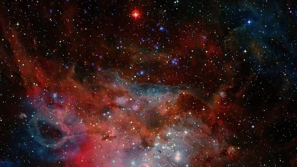 Cosmic Landscape Endless Deep Space Elements Image Furnished Nasa — Stock Photo, Image