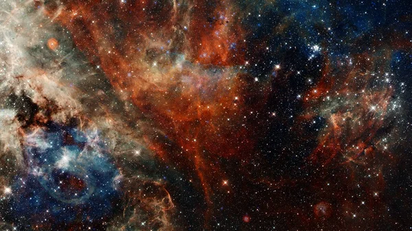 Starfield Natthimlen Delar Denna Bild Tillhandahålls Nasa — Stockfoto