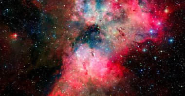 Ultra Derin Alan. Bu görüntünün elementleri NASA tarafından desteklenmektedir