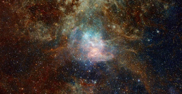 Uzay Nebulası Görüntünün Elementleri Nasa Tarafından Döşendi — Stok fotoğraf