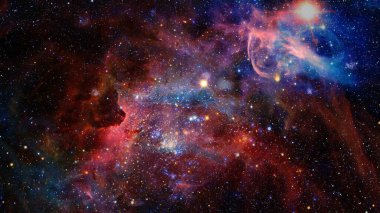 Dış uzay arkaplanı. Bu görüntünün elementleri NASA tarafından desteklenmektedir.