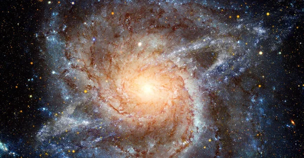 Spiralgalaxen Delar Denna Bild Tillhandahålls Nasa — Stockfoto