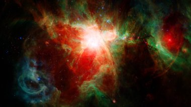 Dış uzay arkaplanı. Bu görüntünün elementleri NASA tarafından desteklenmektedir.