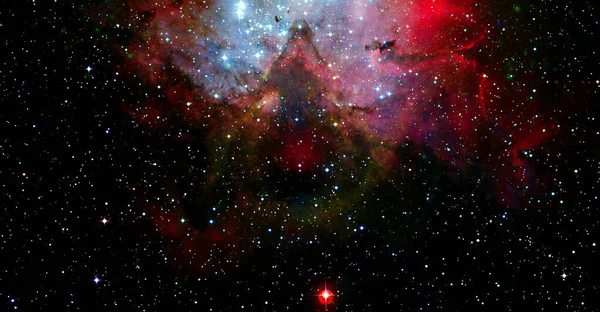 宇宙的高分辨率图像 这个图像元素由Nasa提供 — 图库照片