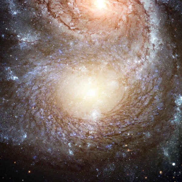 Galaxia Espiral Elementos Esta Imagen Proporcionados Por Nasa — Foto de Stock