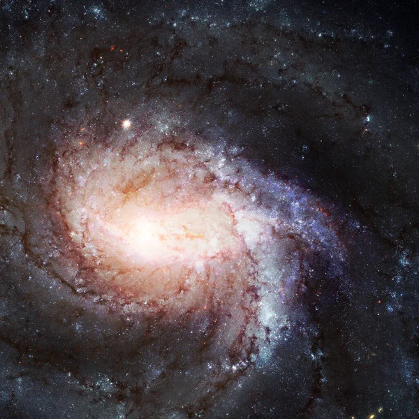 Спіральна галактика. Елементи цього зображення, надані НАСА. — стокове фото