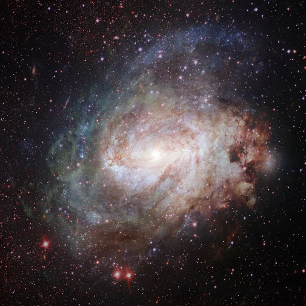 Grupo de galaxias. Elementos de esta imagen proporcionados por la NASA — Foto de Stock