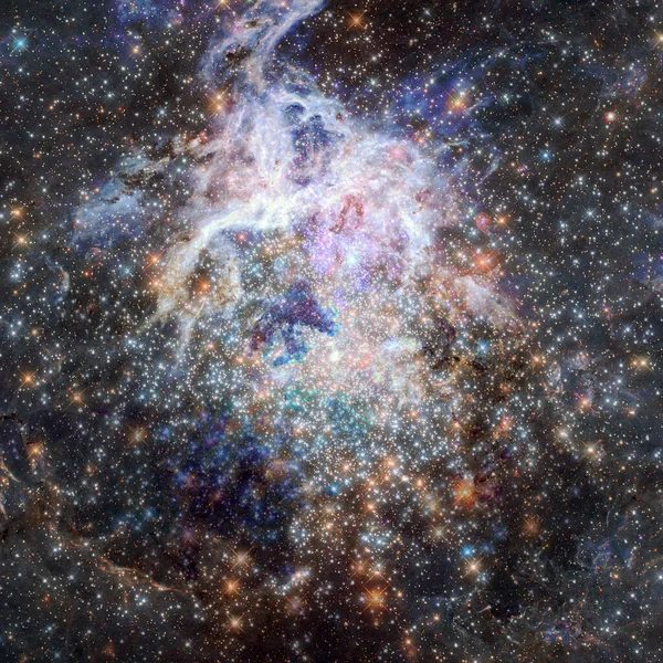 Le stelle della galassia. Elementi di questa immagine forniti dalla NASA — Foto Stock