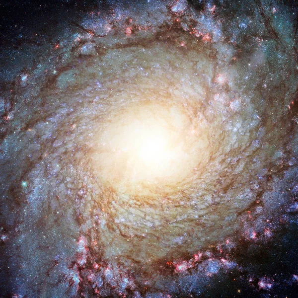 Σύμπλεγμα γαλαξιών. Στοιχεία αυτής της εικόνας που παρέχονται από τη NASA — Φωτογραφία Αρχείου